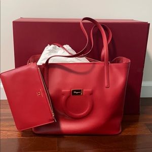 Brand new large Ferragamo tote bag